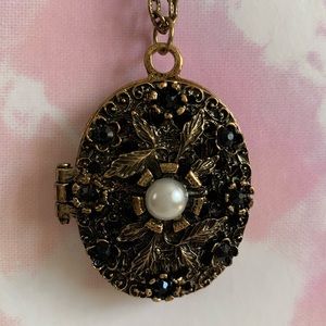 Vintage locket necklace